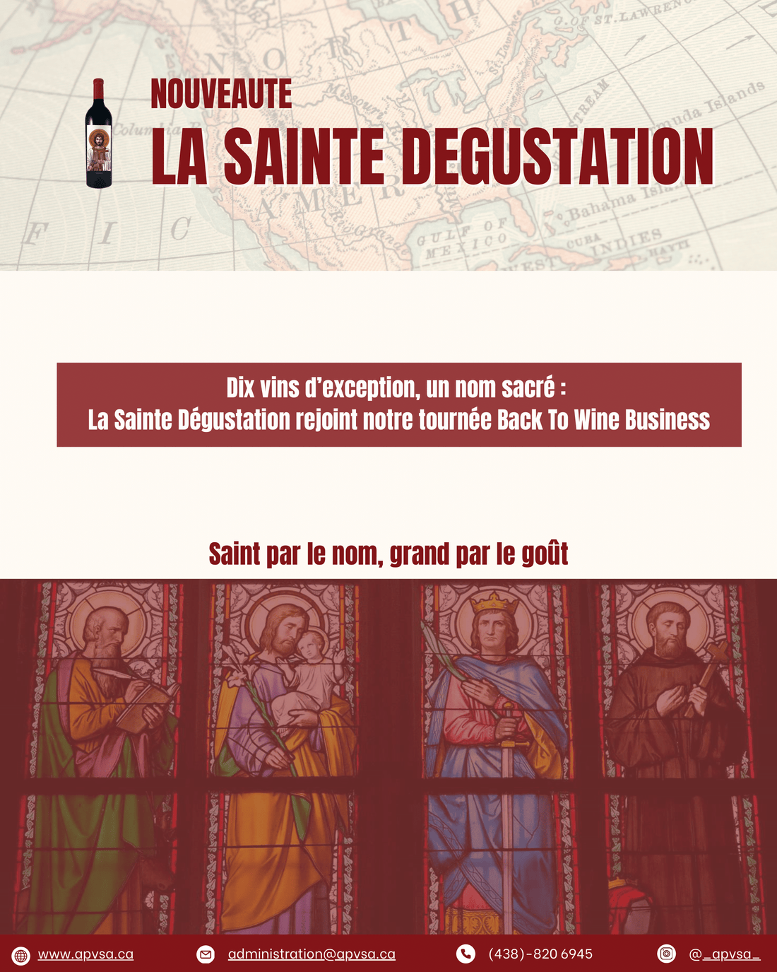 La Sainte Dégustation : une nouvelle façon d’ouvrir les portes du marché nord-américain avant les fêtes